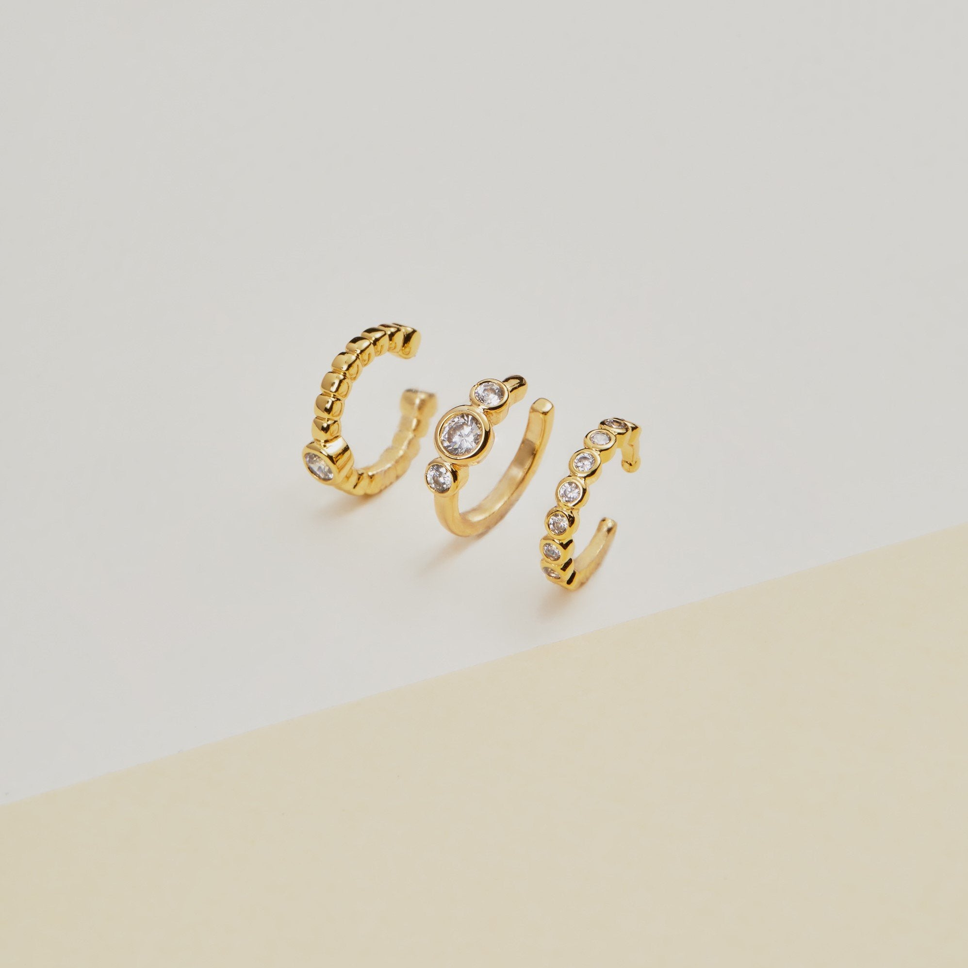 EARCUFF CALI BAÑADO EN ORO (1 UNIDAD)