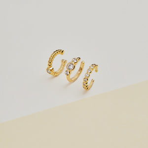 EARCUFF CALI BAÑADO EN ORO (1 UNIDAD)