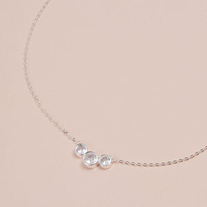 COLLAR BLING PLATA