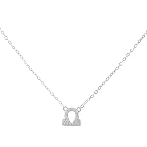 COLLAR ZODIAC PLATA